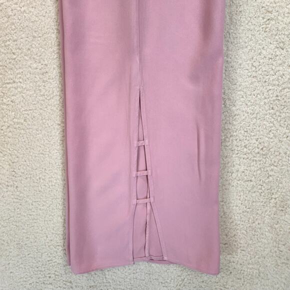 Azucar Wide Leg Pants Women Size S/P Pink Pockets Palazzo Summer Bohemian Hippie - Picture 12 of 16